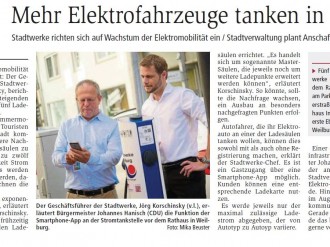 2019-05-15 Weilburger Tageblatt - Elektrofahrzeuge tanken.JPG