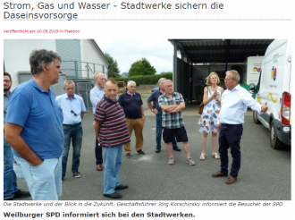 Pressebericht SPD Weilburg